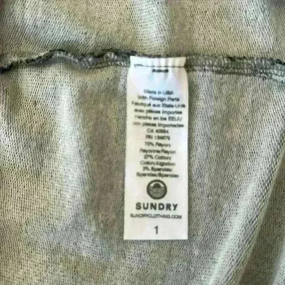 Sundry Leopard Print Skirt - Picture 8 of 13